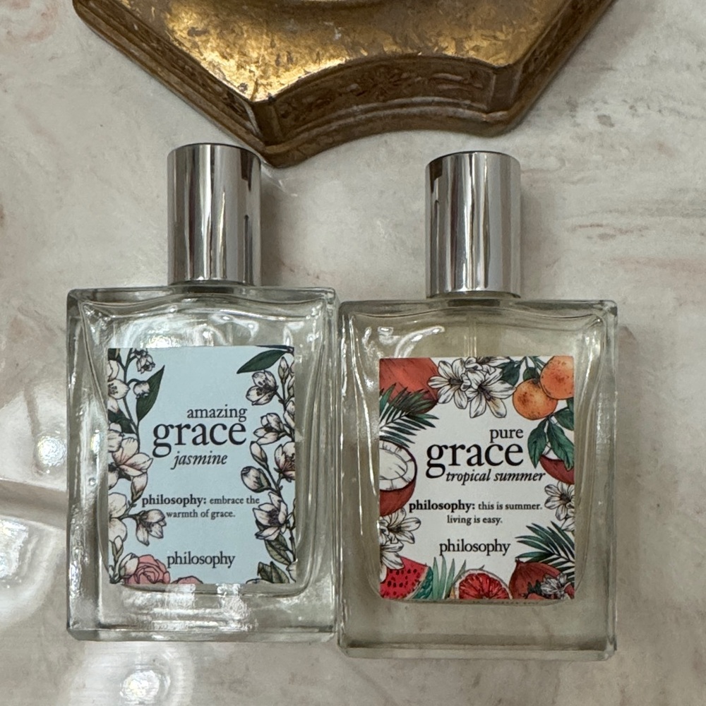 Philosophy Amazing Grace Jasmine & Pure Grace Tropical Summer Set